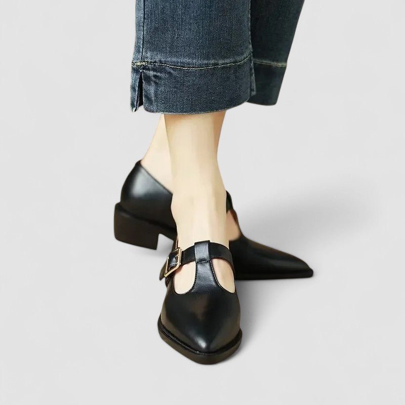 Nextpair | Alma – Ortopædiske MaryJane med premium fodseng