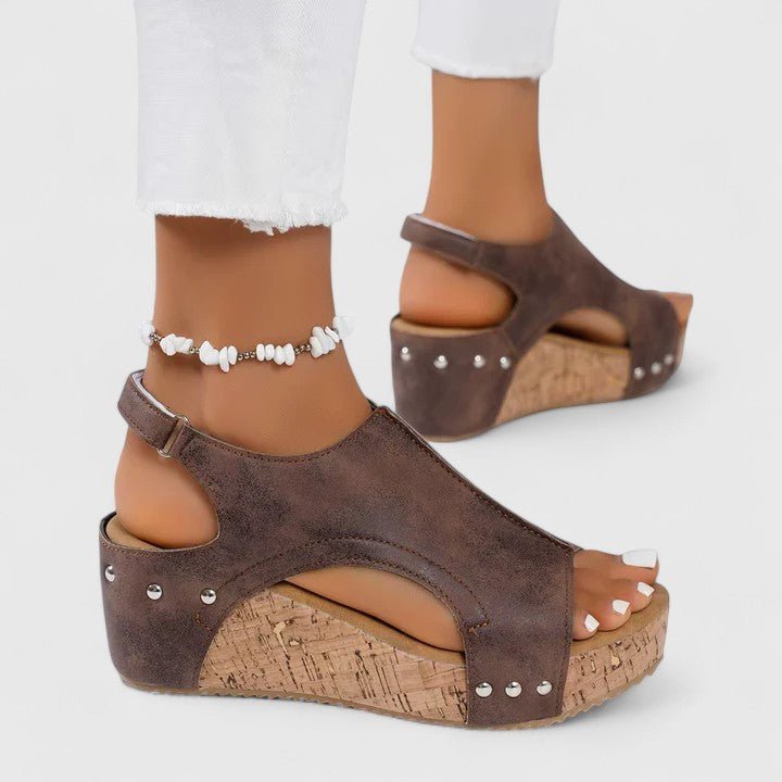 Nextpair | Emilie – Ortopædiske sandaler med bred rem og god støtte