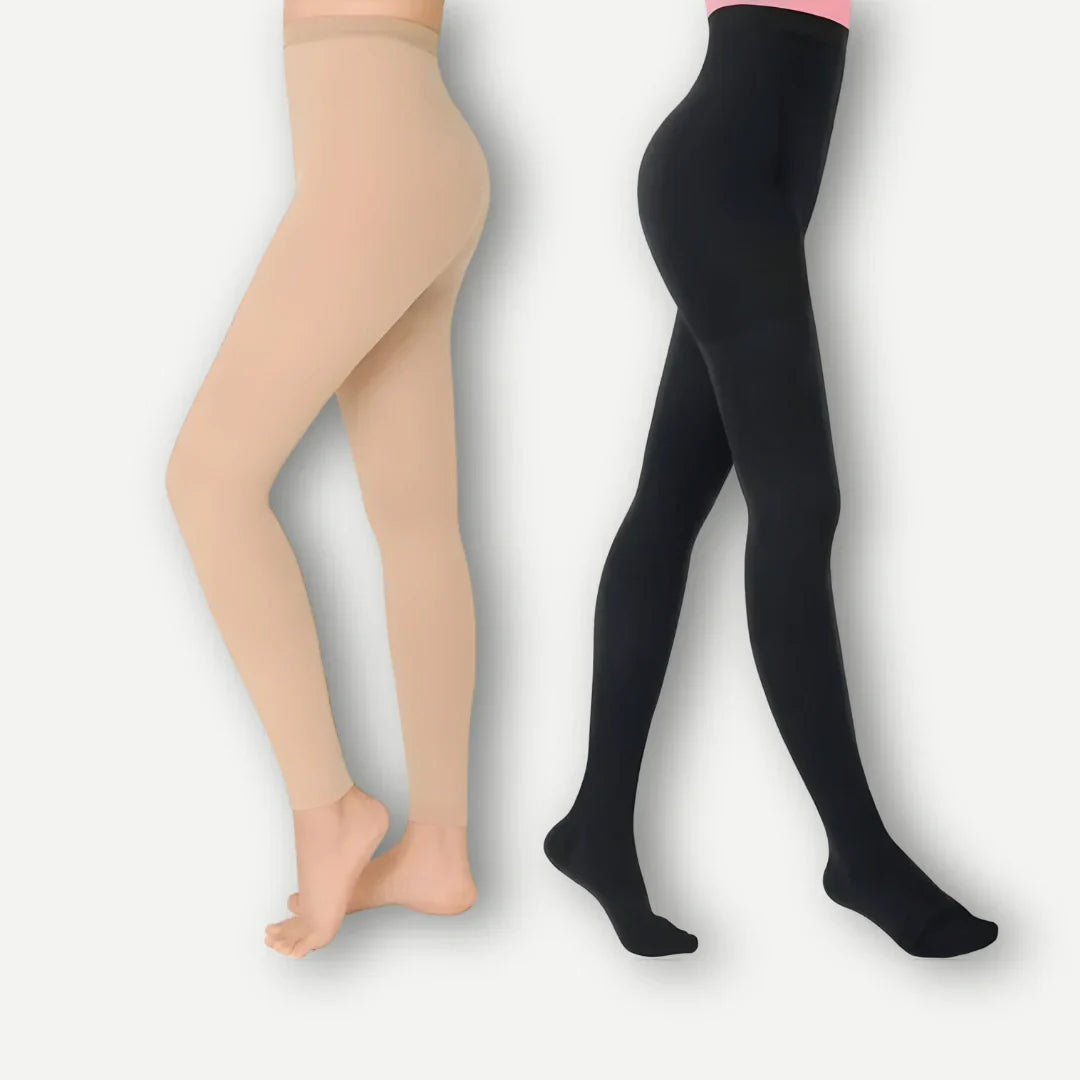 Nextpair | Medicinske kompressionstights med midjehøjde (30–40 mmHg)