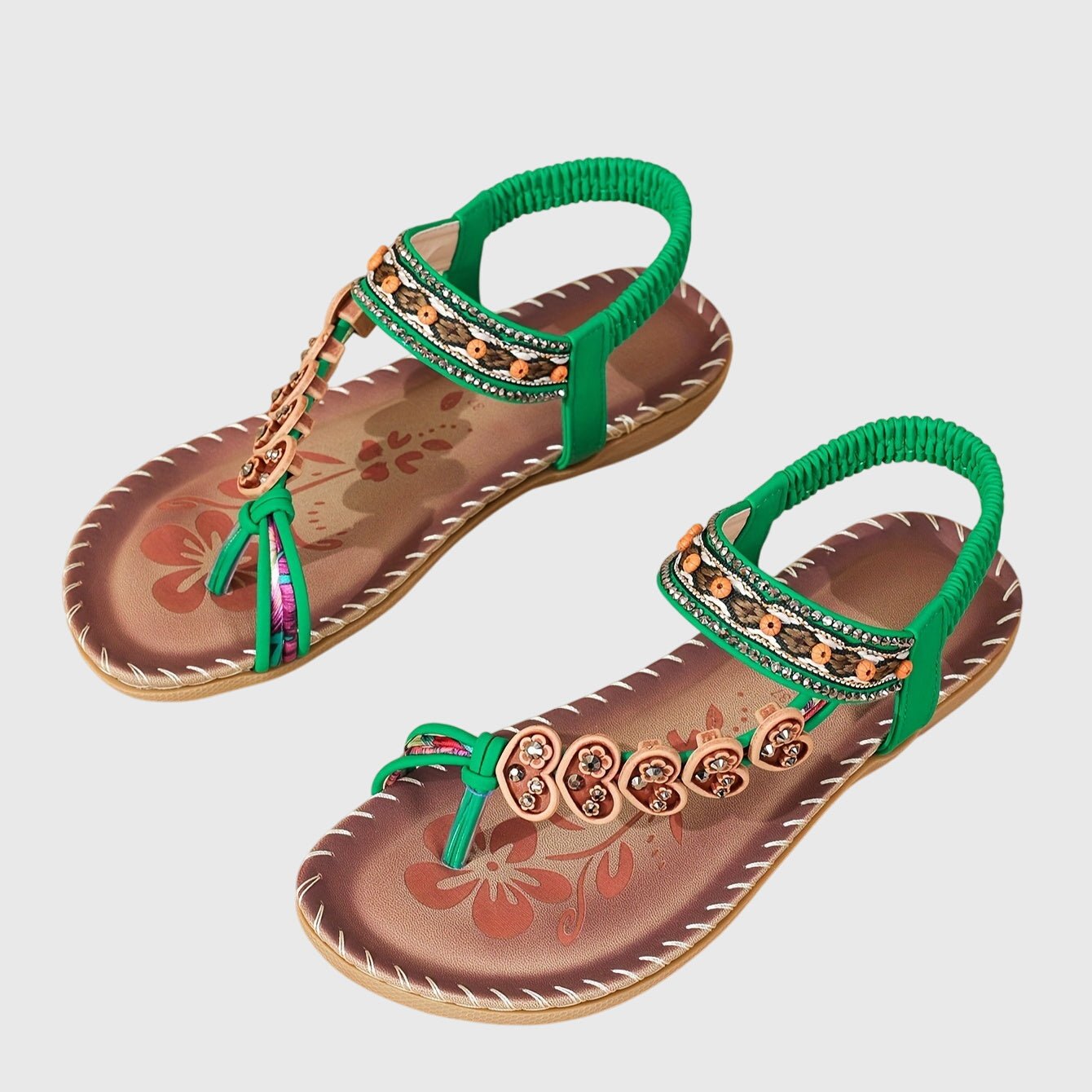 Nextpair | Gertrud – Sandaler med elegant hæl og god balance