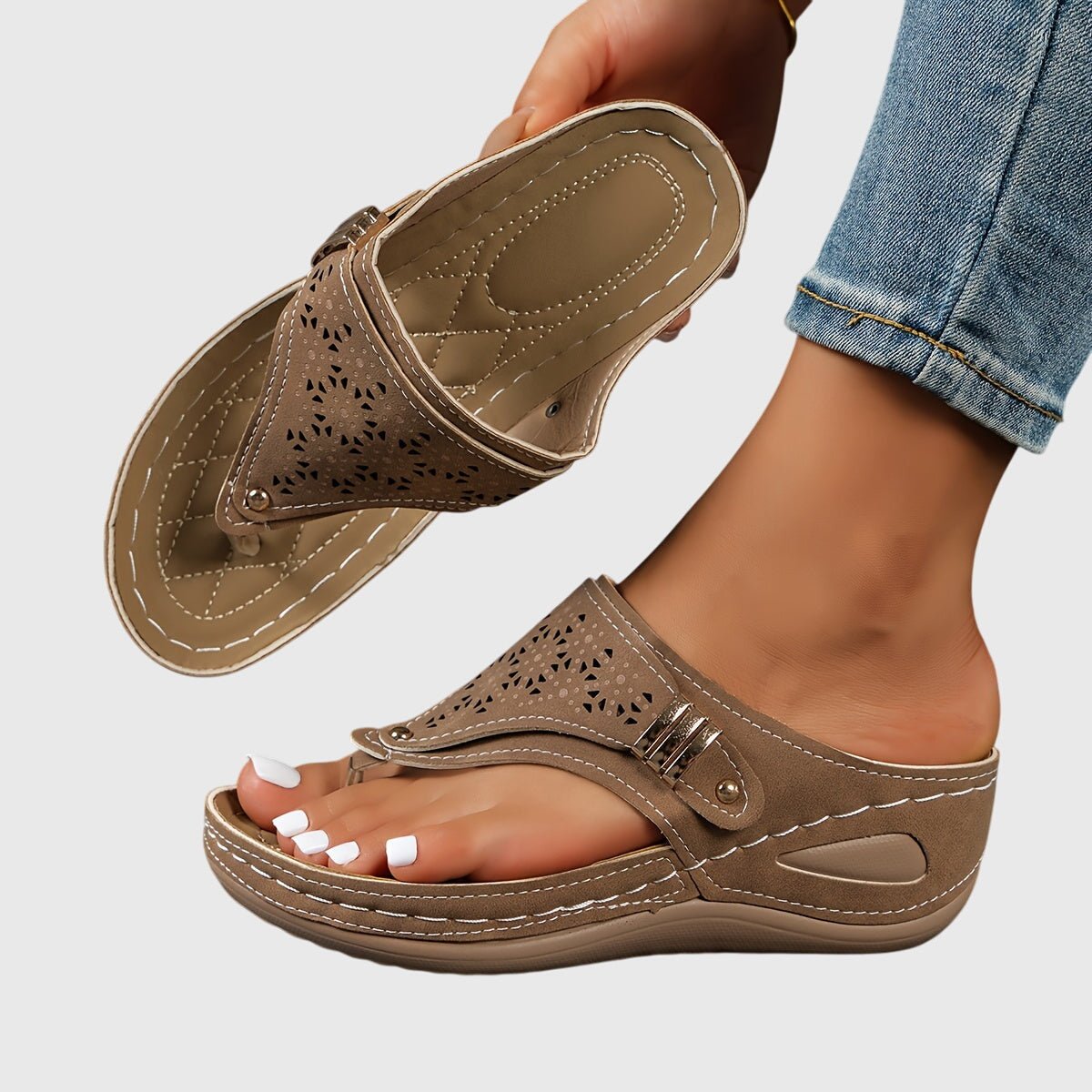 Nextpair | Sidsel – Elegante sandaler med god komfort