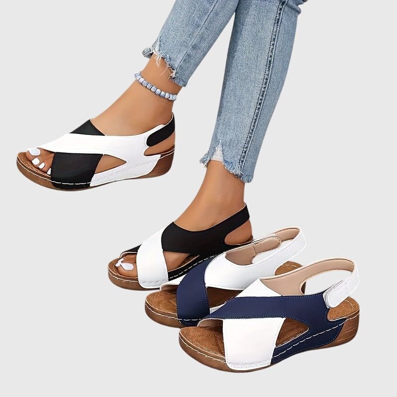Nextpair | Mia – Sandaler i lyserødt med åbent hæl