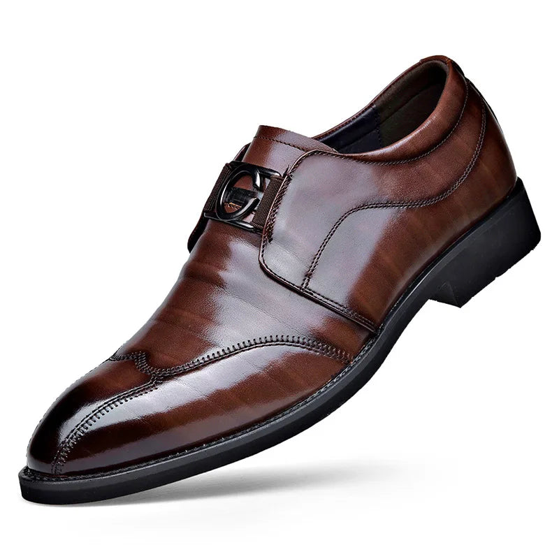 Nextpair | Klassiske Oxford-sko til mænd – luksus læder og spidstå