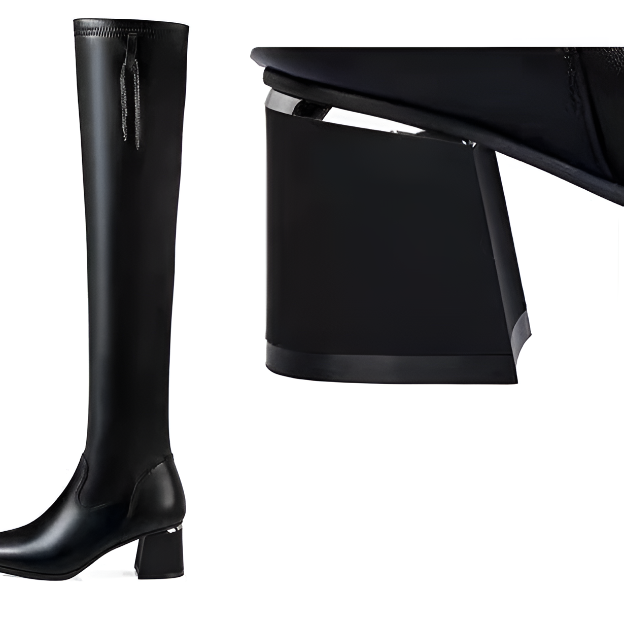 Nextpair | Høje stretch-støvler til kvinder – slim fit og varme