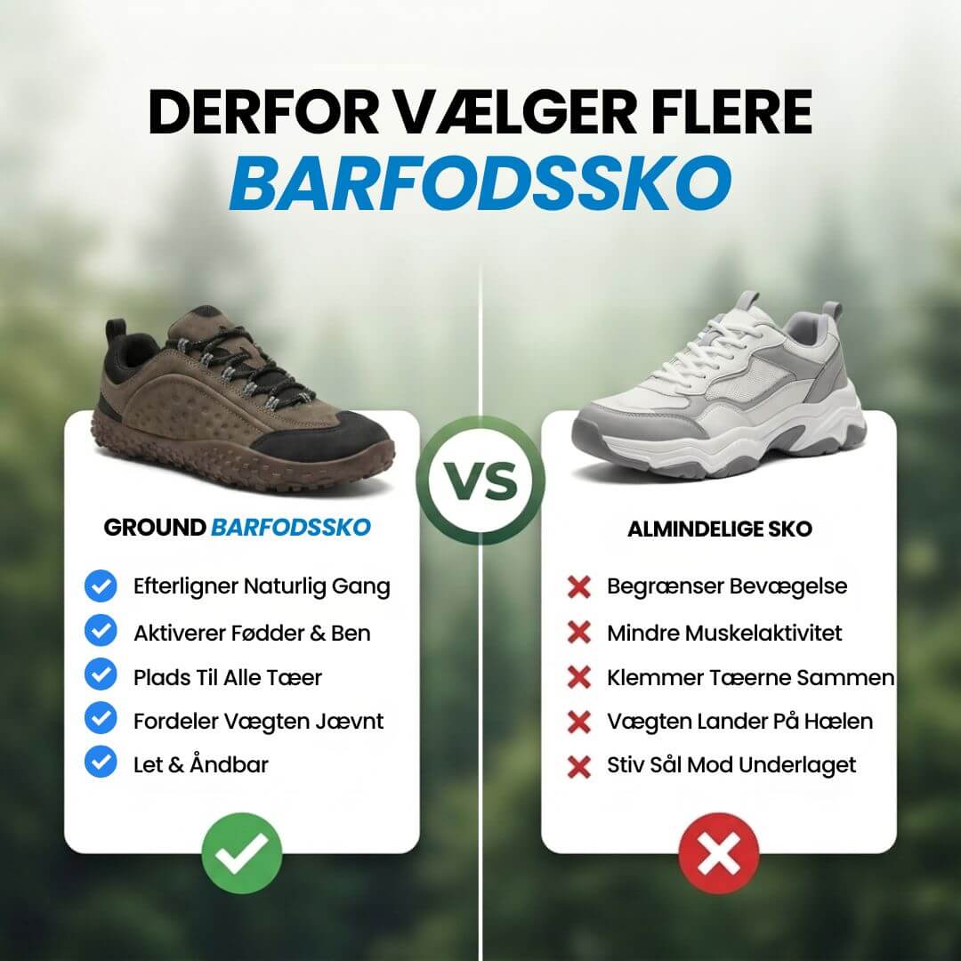Nextpair | Ground – Barfodssko med jordnær fornemmelse