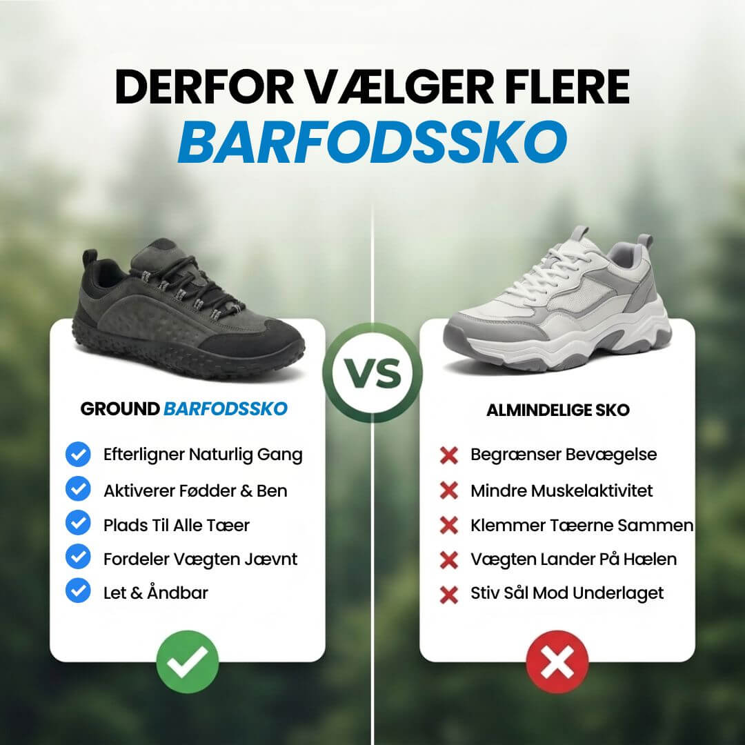 Nextpair | Ground – Barfodssko med jordnær fornemmelse