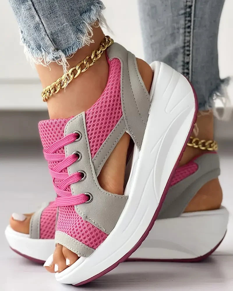 Nextpair | Moderne platform sneakers til kvinder med chunky look