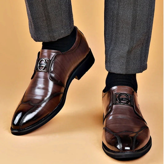 Nextpair | Klassiske Oxford-sko til mænd – luksus læder og spidstå