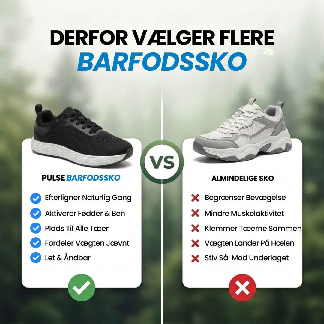 Nextpair | Pulse – Barfodssko til aktiv brug og træning