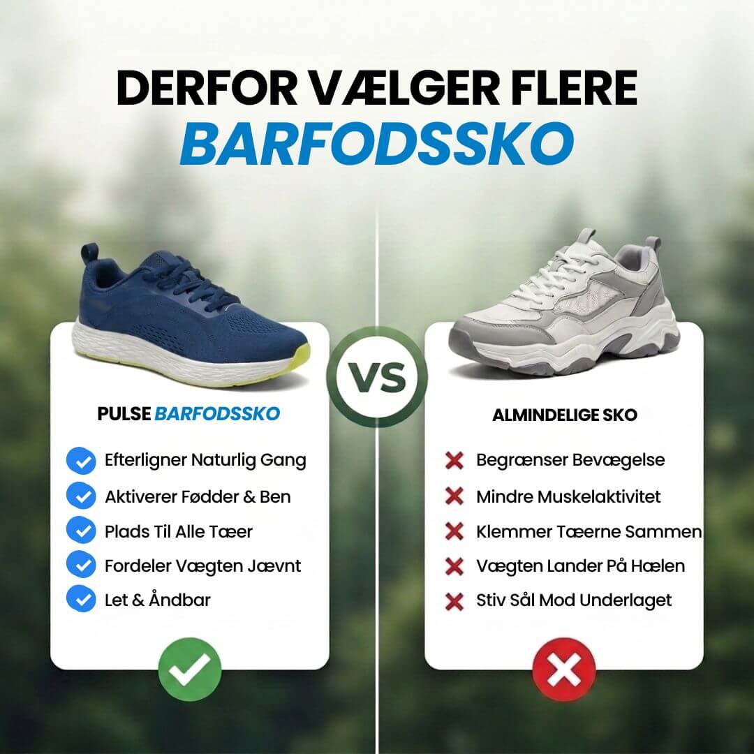 Nextpair | Pulse – Barfodssko til aktiv brug og træning