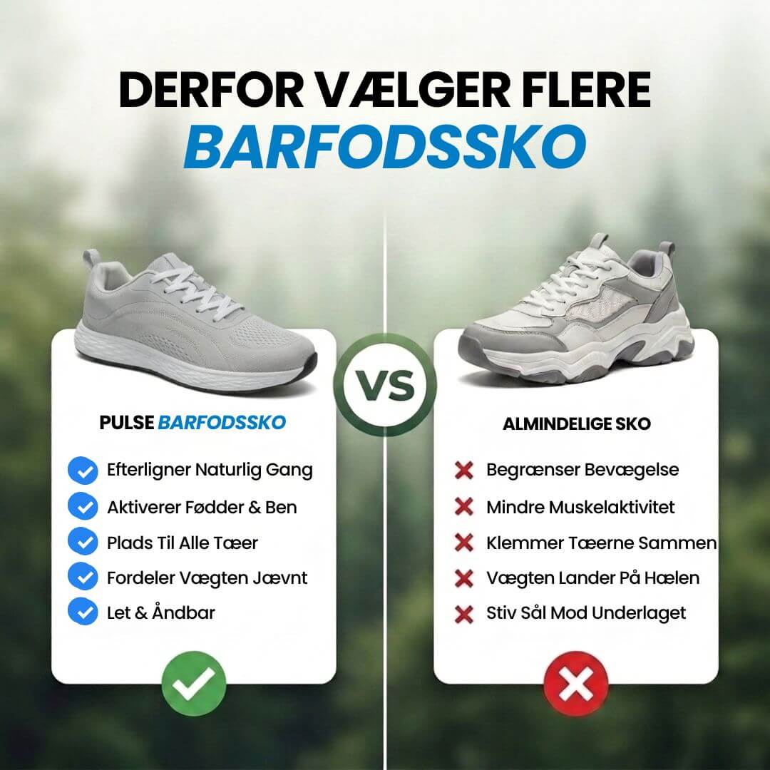 Nextpair | Pulse – Barfodssko til aktiv brug og træning