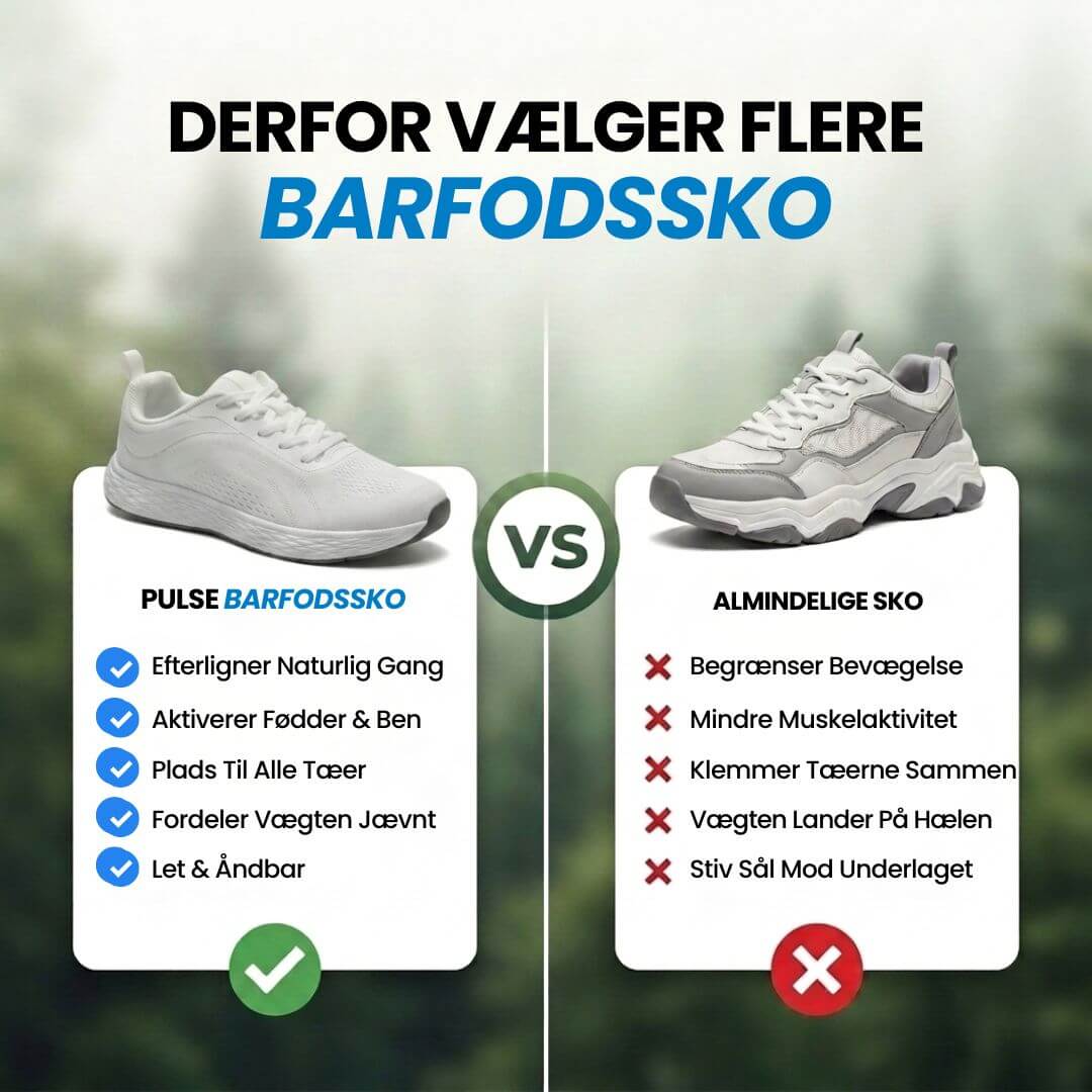 Nextpair | Pulse – Barfodssko til aktiv brug og træning