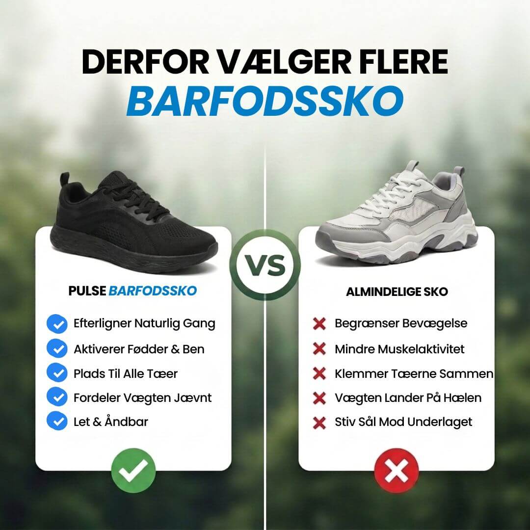 Nextpair | Pulse – Barfodssko til aktiv brug og træning