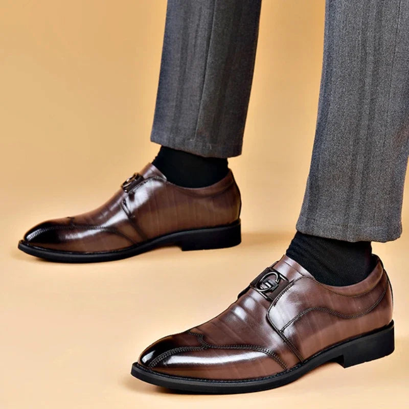 Nextpair | Klassiske Oxford-sko til mænd – luksus læder og spidstå