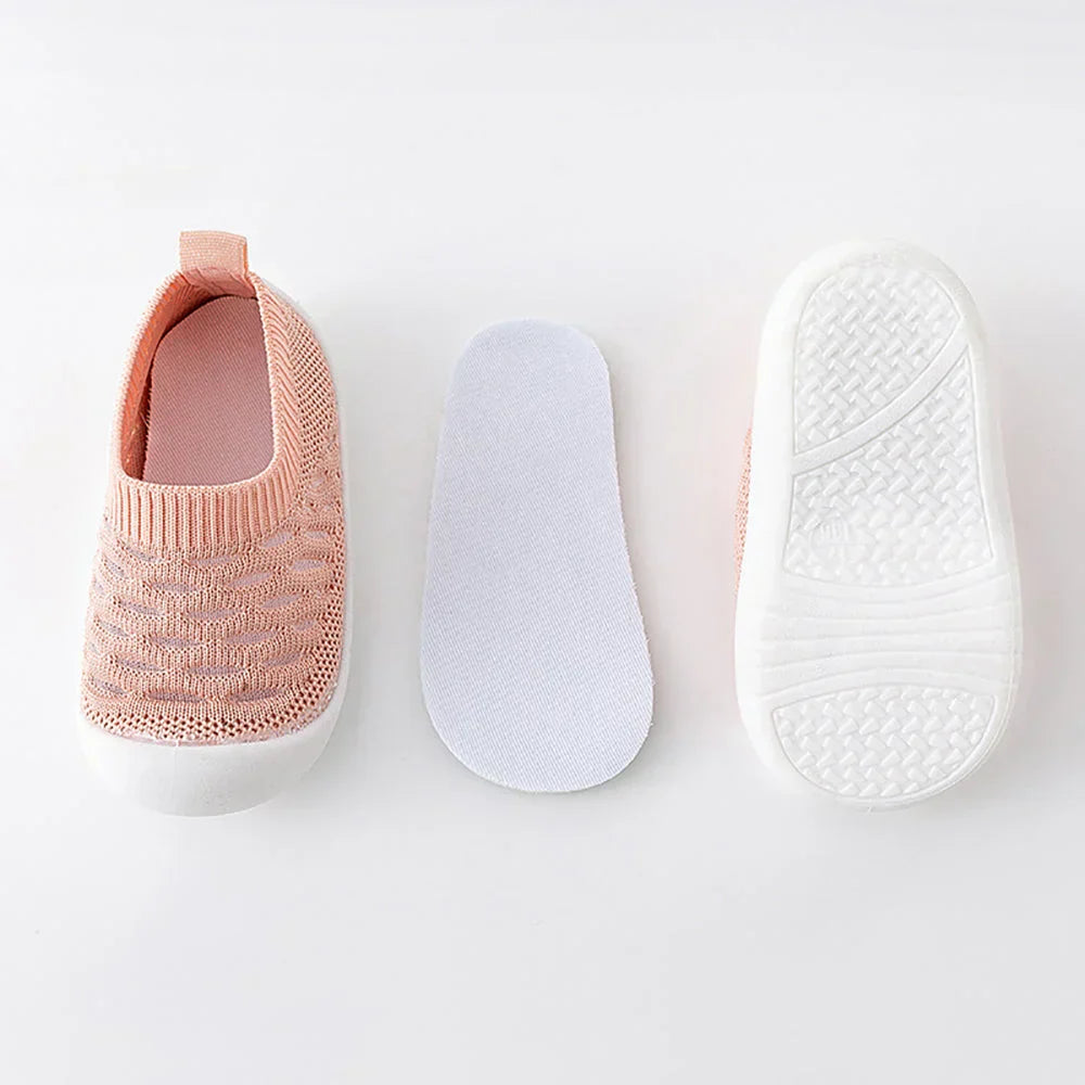 Nextpair | Skridsikre baby mesh-sko til de mindste – letvægt og åndbare