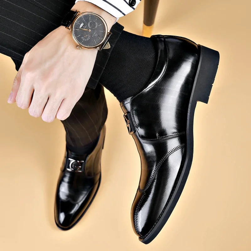 Nextpair | Klassiske Oxford-sko til mænd – luksus læder og spidstå