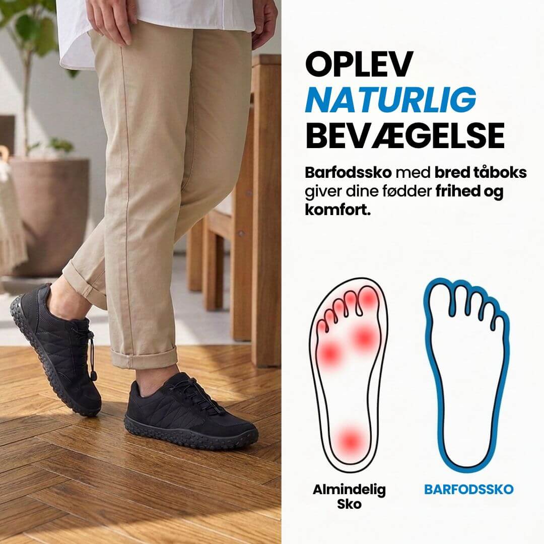 Nextpair | Ease – Barfodssko til hverdagen med naturlig pasform