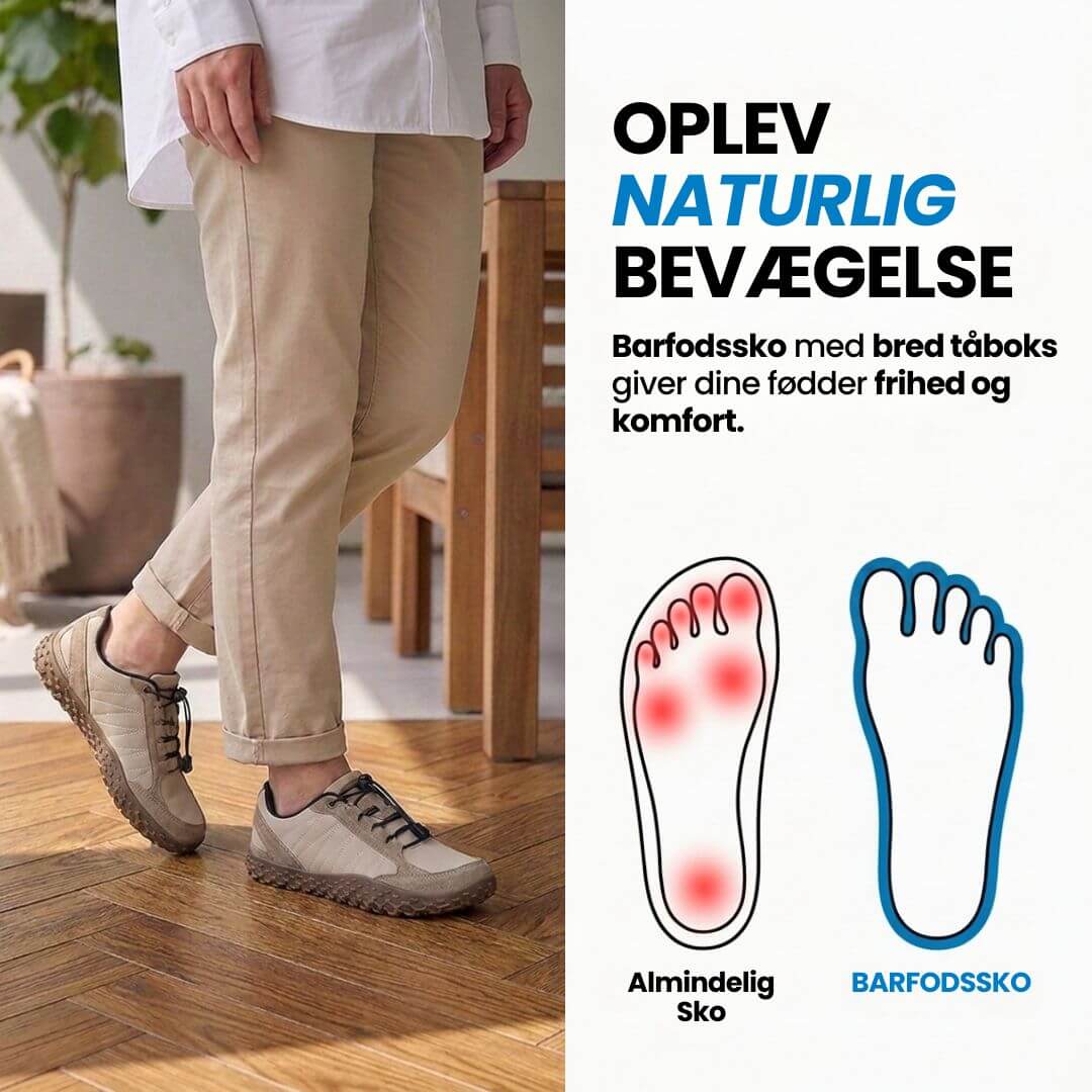 Nextpair | Ease – Barfodssko til hverdagen med naturlig pasform