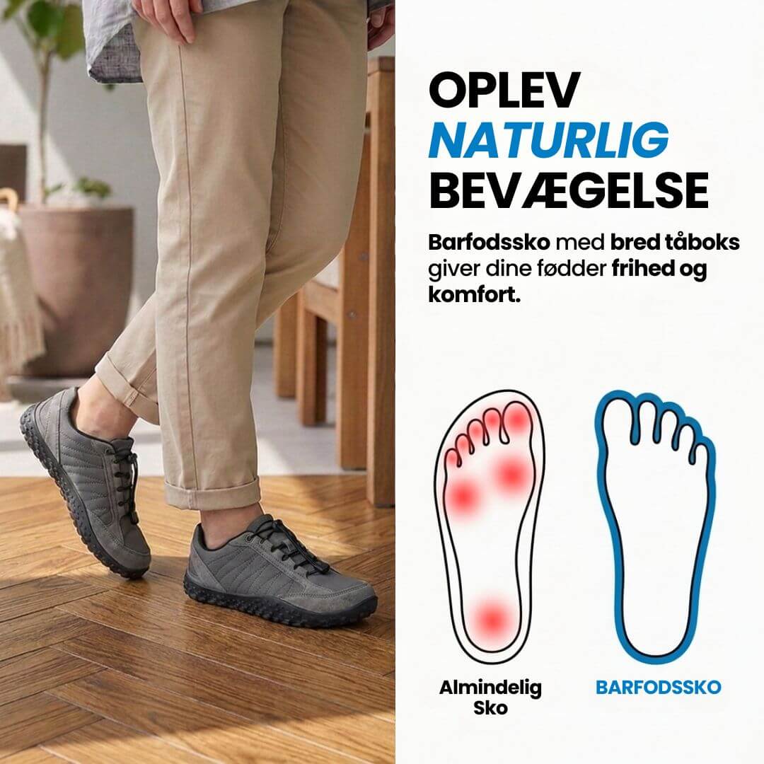 Nextpair | Ease – Barfodssko til hverdagen med naturlig pasform