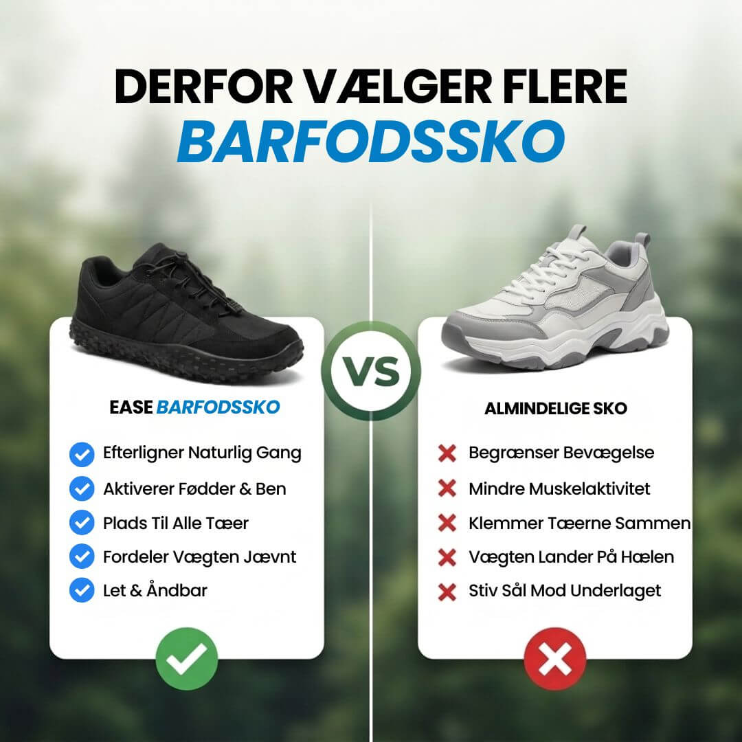 Nextpair | Ease – Barfodssko til hverdagen med naturlig pasform