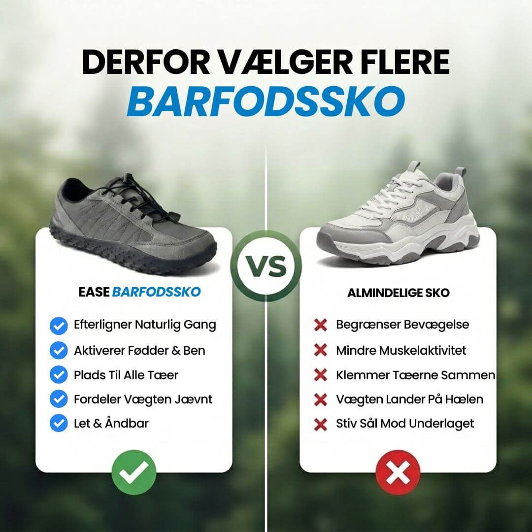 Nextpair | Ease – Barfodssko til hverdagen med naturlig pasform