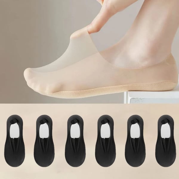 Nextpair | Usynlige no-show sokker – tynde og komfortable til lave sko