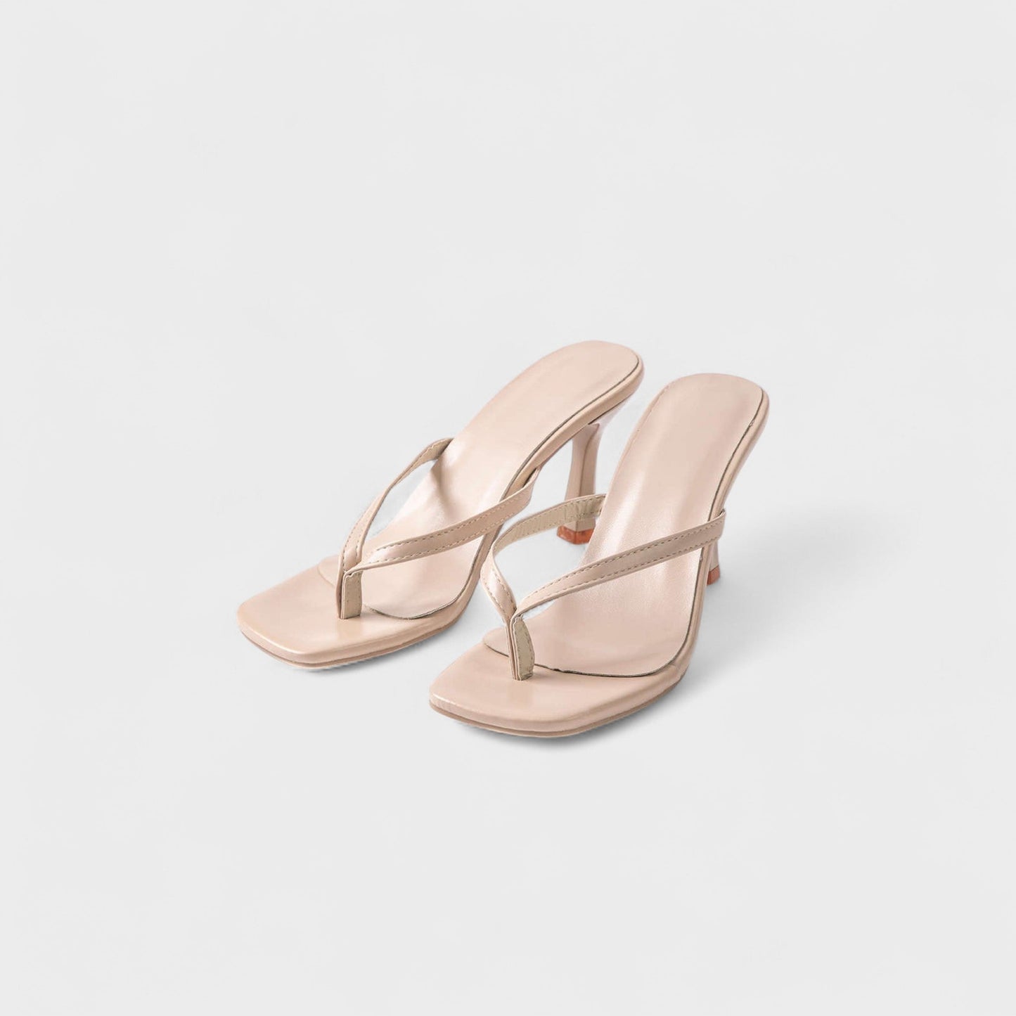 Nextpair | Anette – Mellemhøje sandaler med elegant komfort