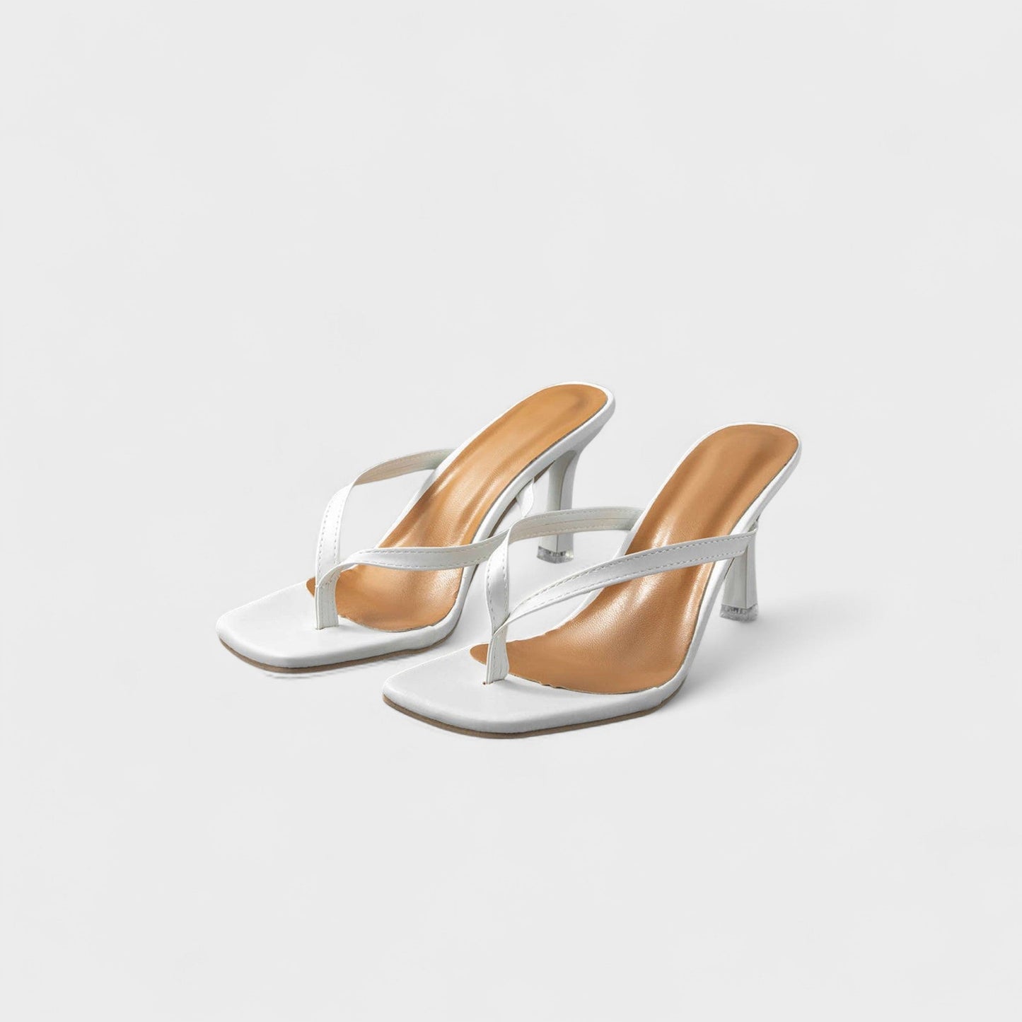 Nextpair | Anette – Mellemhøje sandaler med elegant komfort