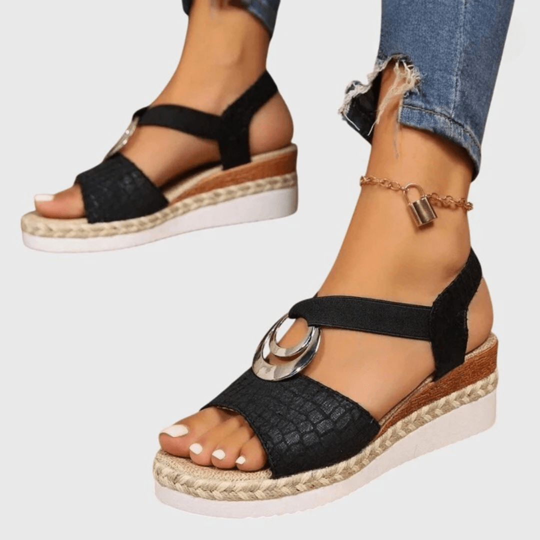 Nextpair | Yvonne – Sandaler med solid platform og god stabilitet