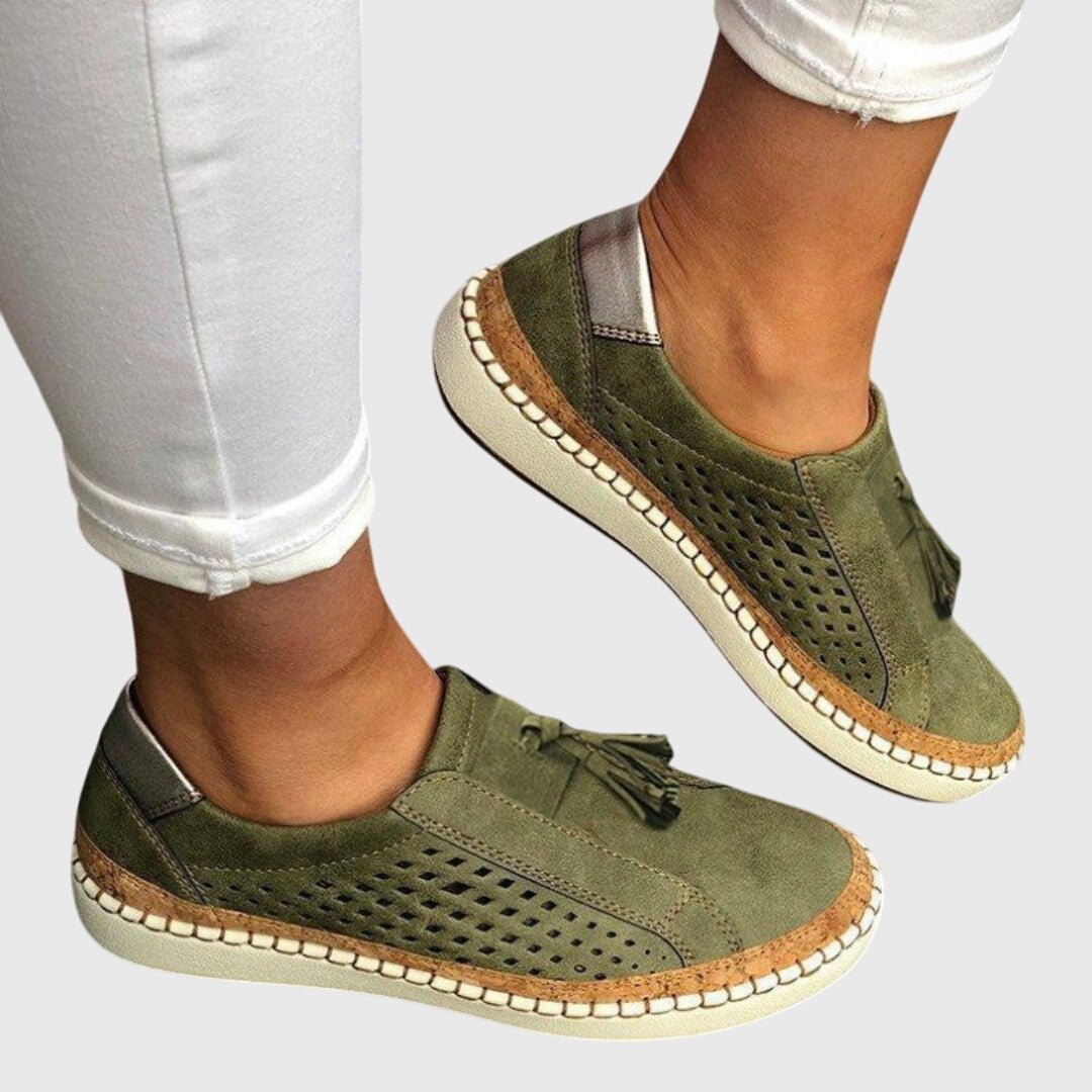 Nextpair | Anna – Piper slip-on sko med let komfort