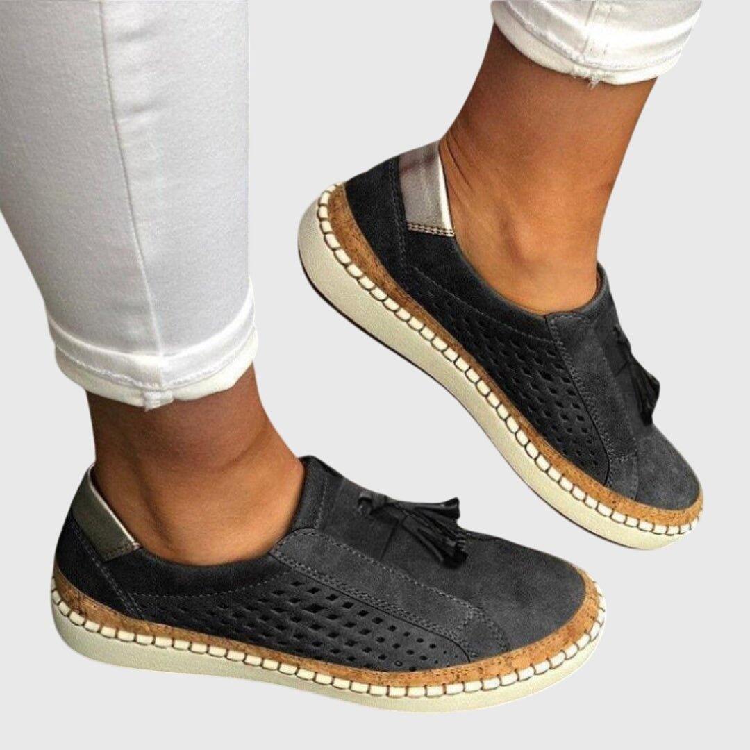 Nextpair | Anna – Piper slip-on sko med let komfort