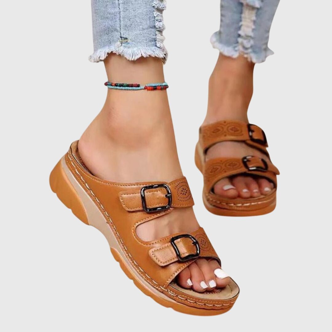 Nextpair | Xenia – Sandaler med slanke remme og let konstruktion