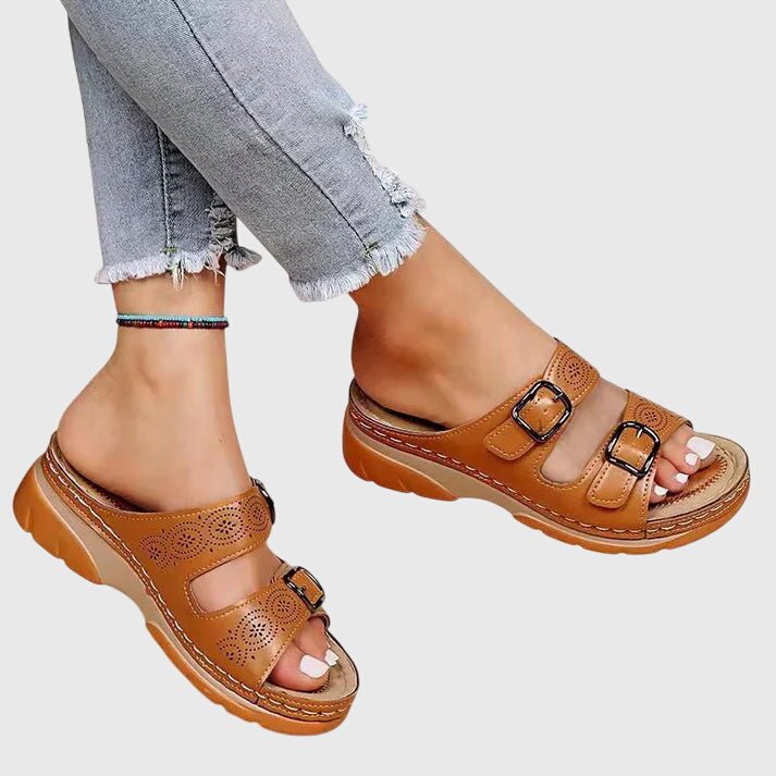 Nextpair | Xenia – Sandaler med slanke remme og let konstruktion