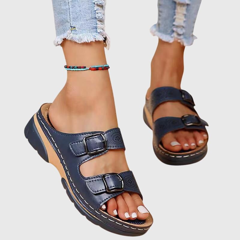 Nextpair | Xenia – Sandaler med slanke remme og let konstruktion