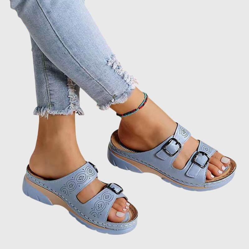 Nextpair | Xenia – Sandaler med slanke remme og let konstruktion
