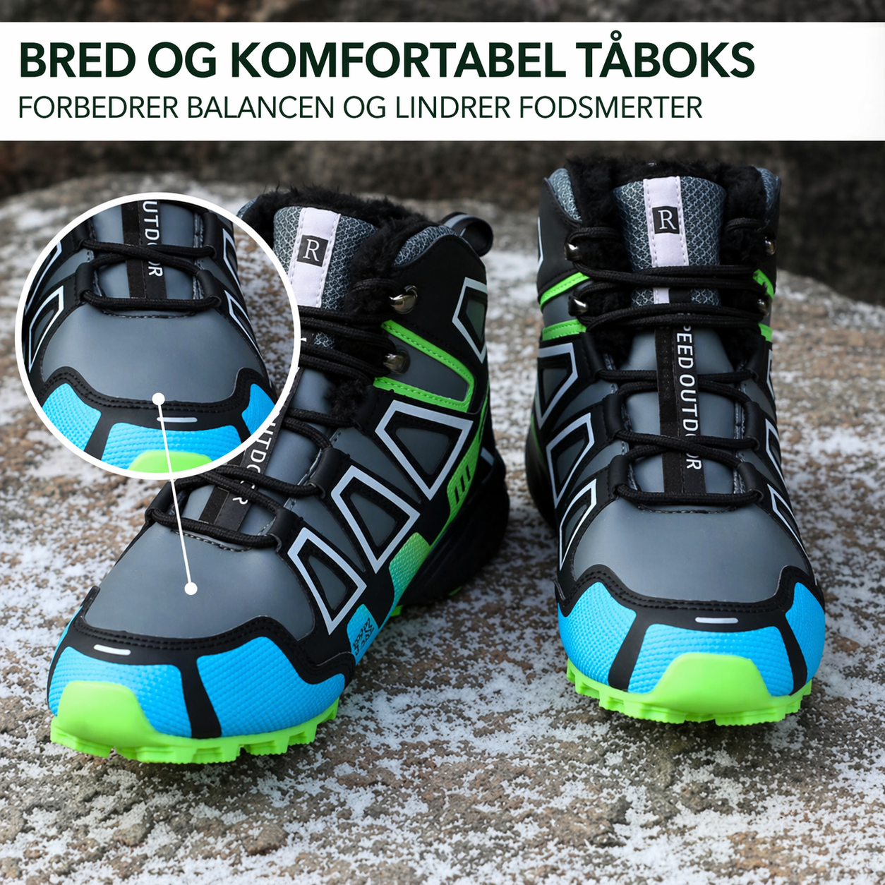 Nextpair | GripTrail 2.0 – Ortopædisk vandtæt outdoorstøvle