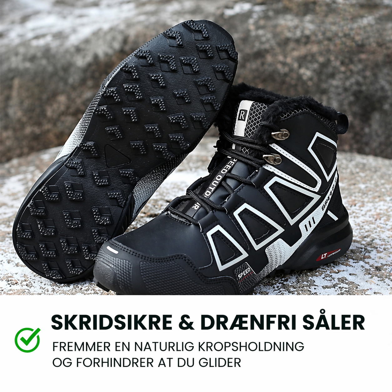 Nextpair | GripTrail 2.0 – Ortopædisk vandtæt outdoorstøvle