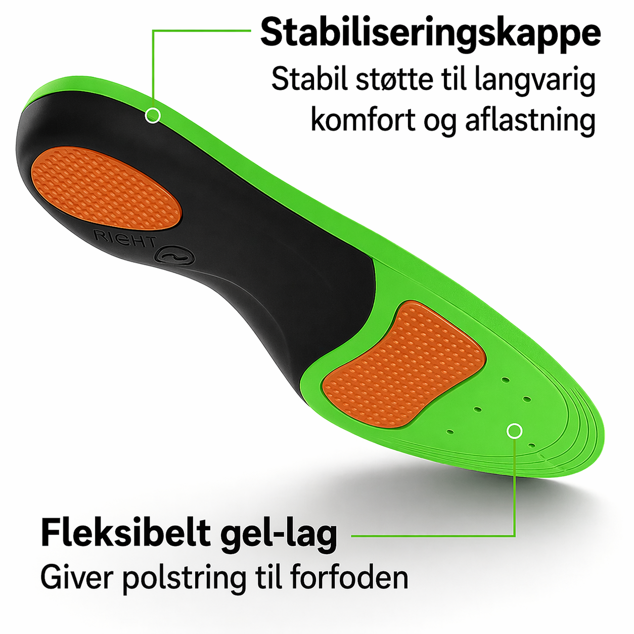 Nextpair | FodStøtte – Ortopædiske indlægssåler til fuld support