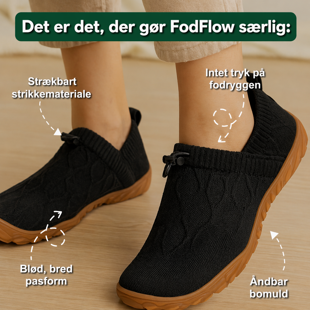 Nextpair | FodFlow – Barfodssko der forbedrer cirkulationen