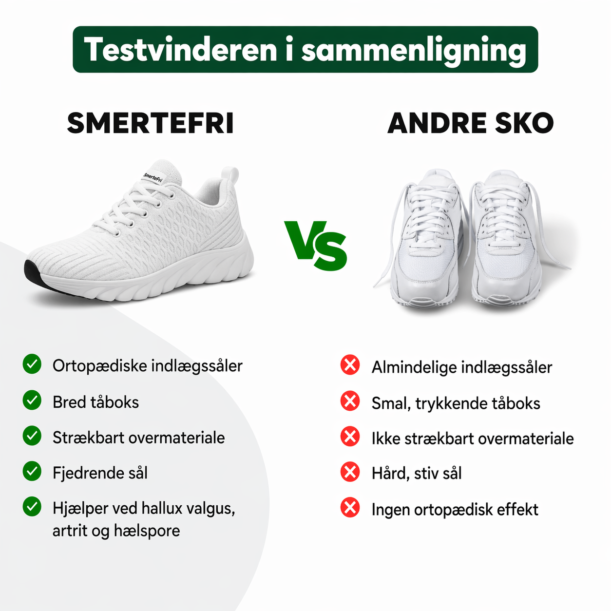 Nextpair | SmerteFri – Sko til daglig komfort uden smerter