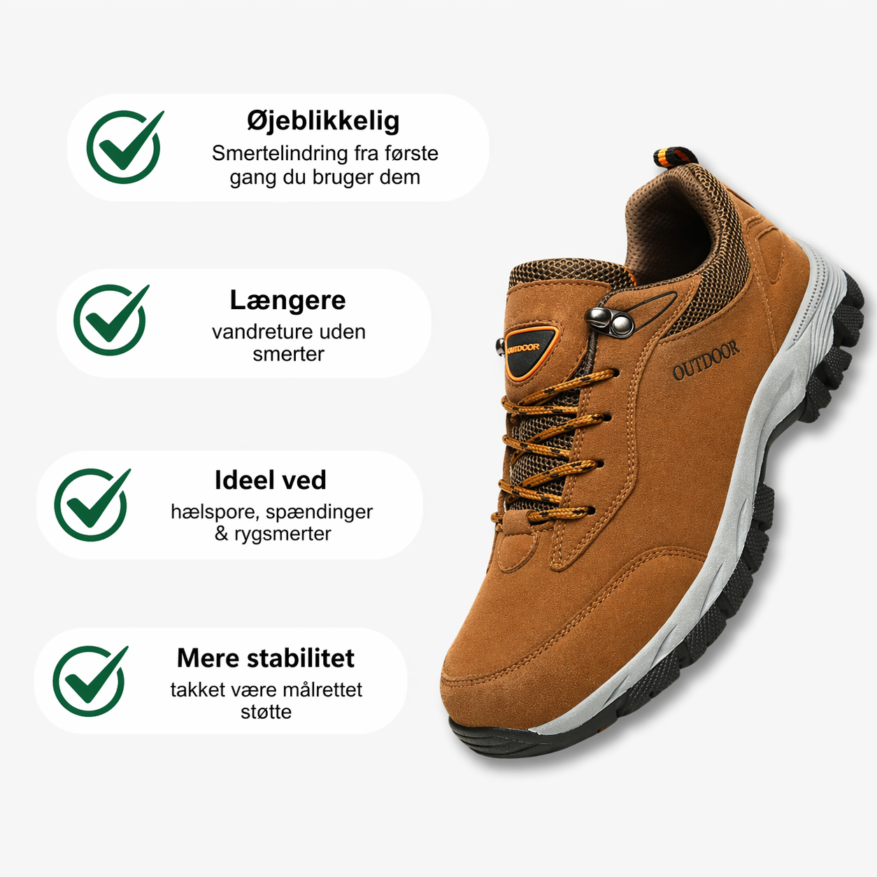 Nextpair | VandreStøtte – Komfortable sko til lange gåture