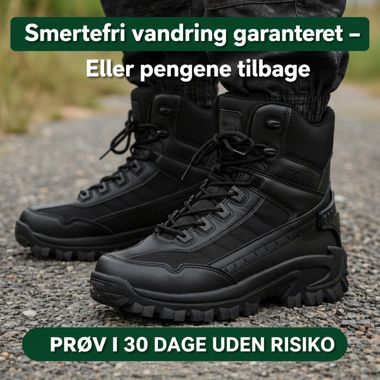 Nextpair | VandreSikker – Vandtækte sko med stabil støtte til vandring