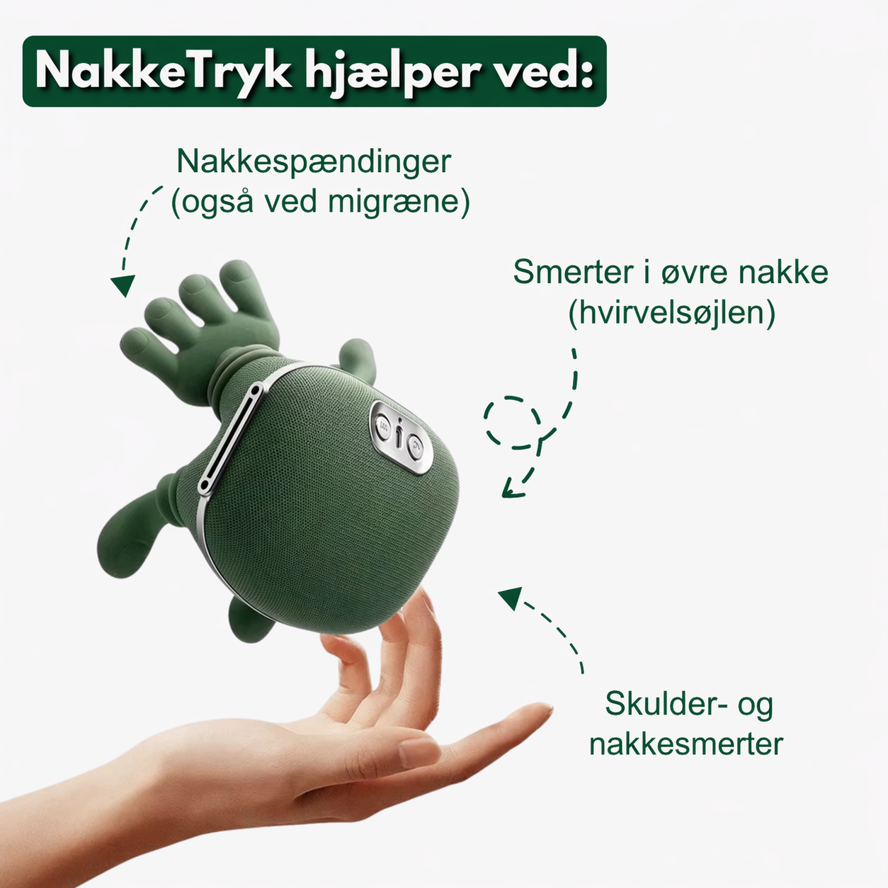 Nextpair | NakkeTryk – Lindrer spændinger og smerter i nakken
