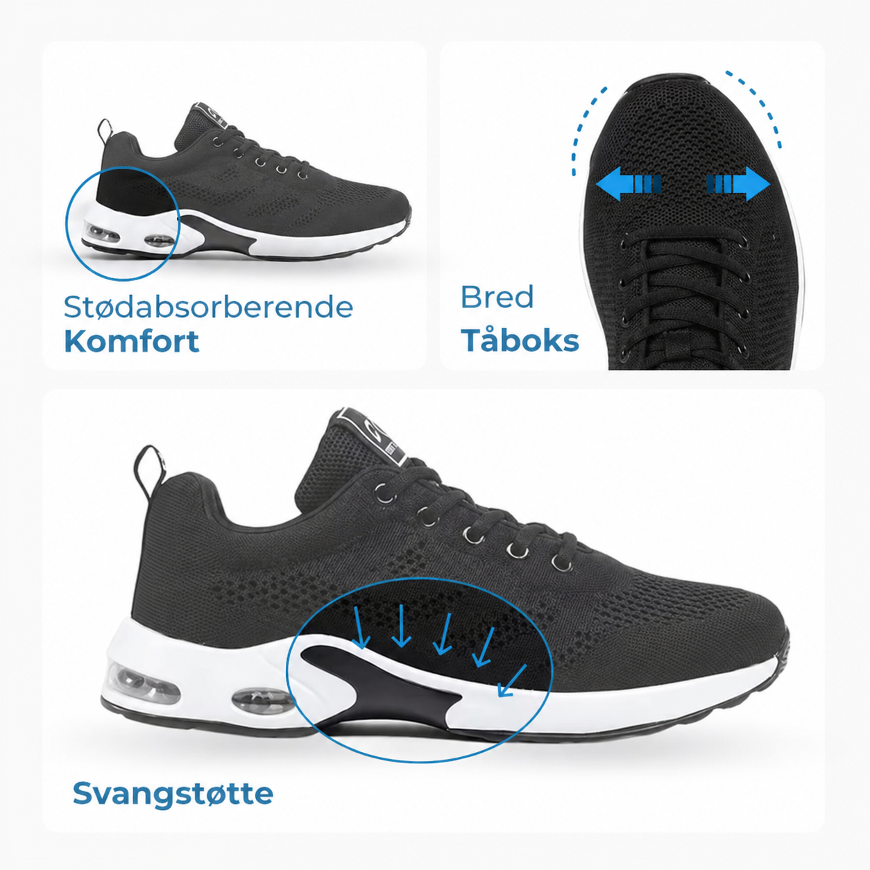 Nextpair | OrthoStep Rød – Ergonomiske sneakers i rød farve