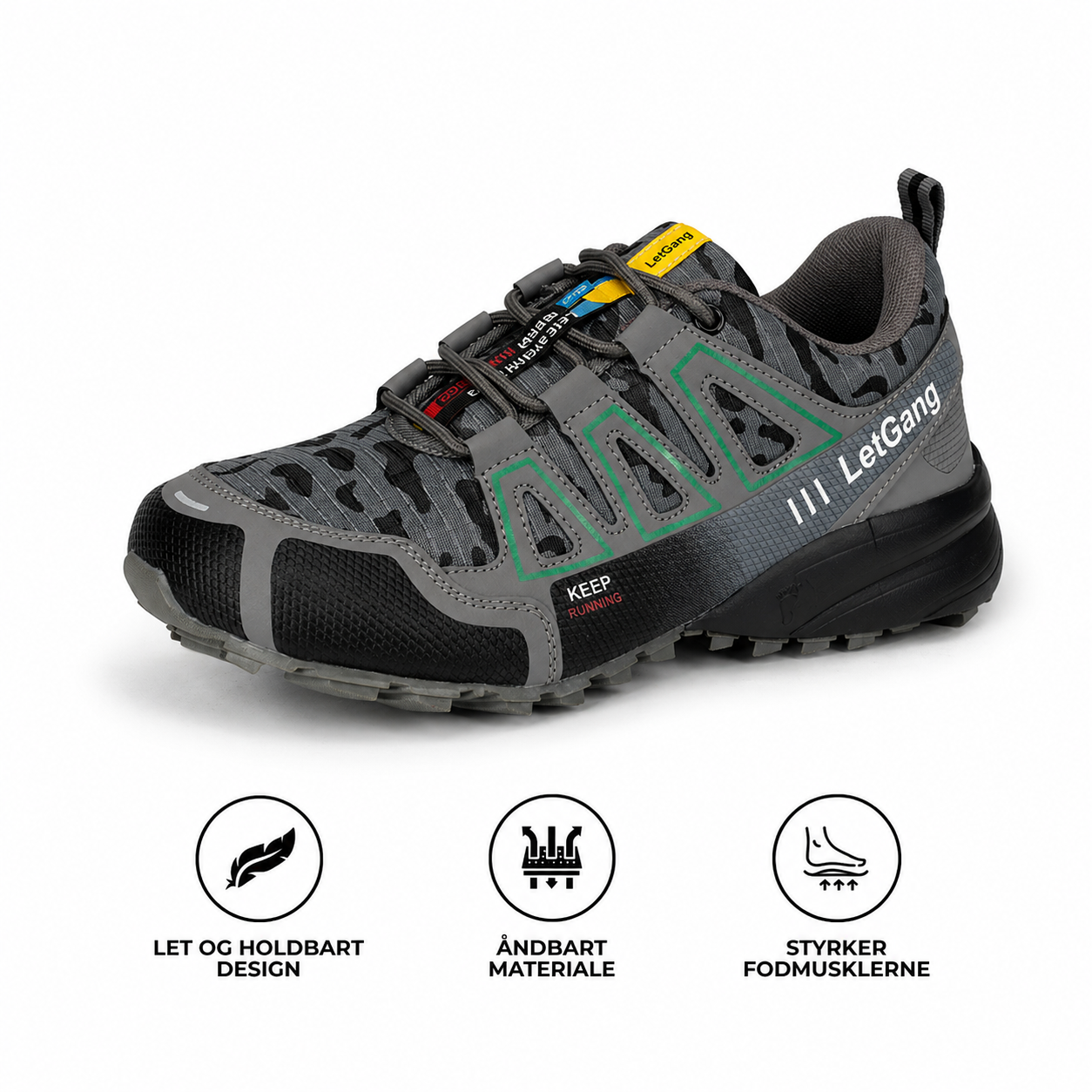 Nextpair | LetGang Blå – Ergonomiske komfortsko i blå farve