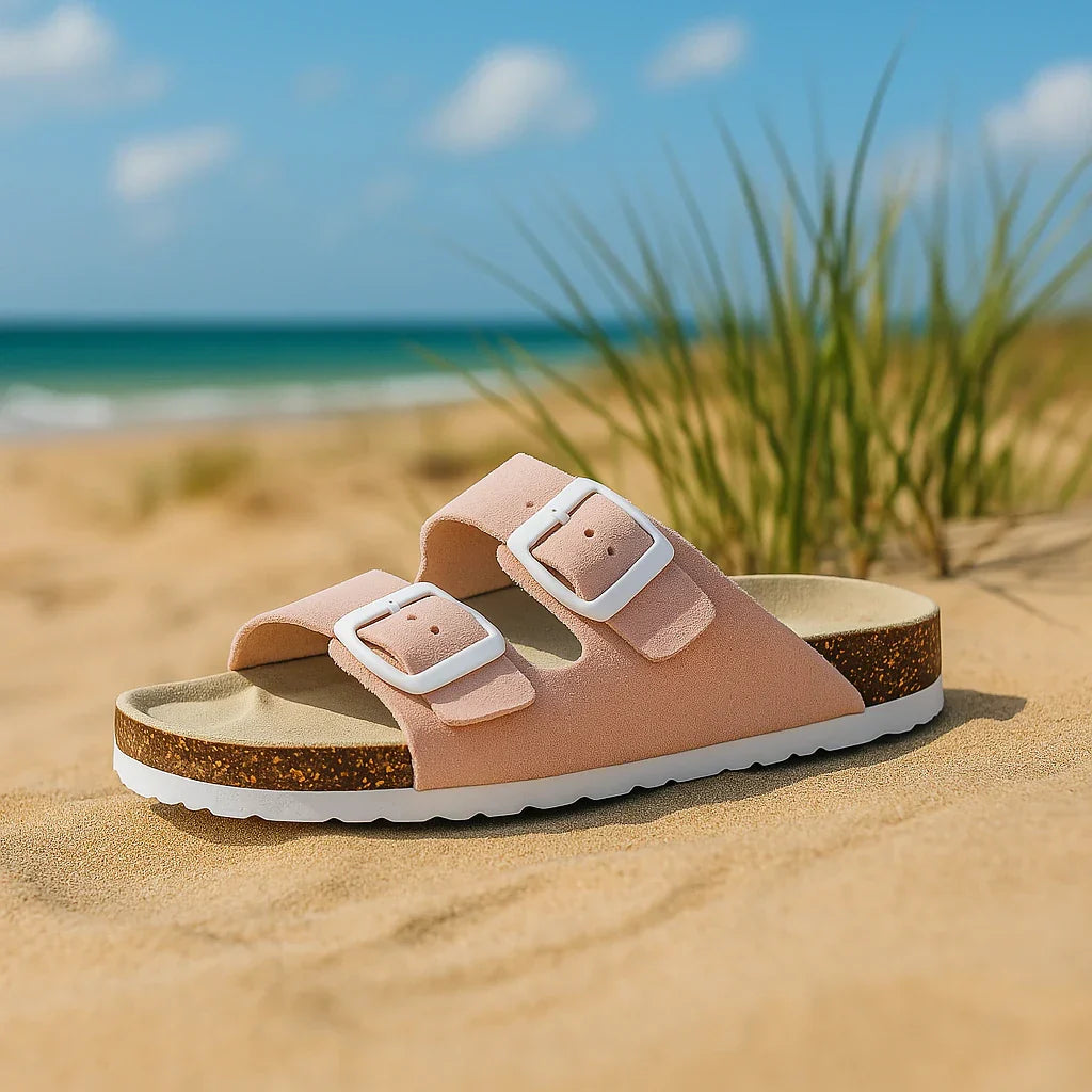 Nextpair | Lette flip-flop sandaler i sommerfarvede nuancer