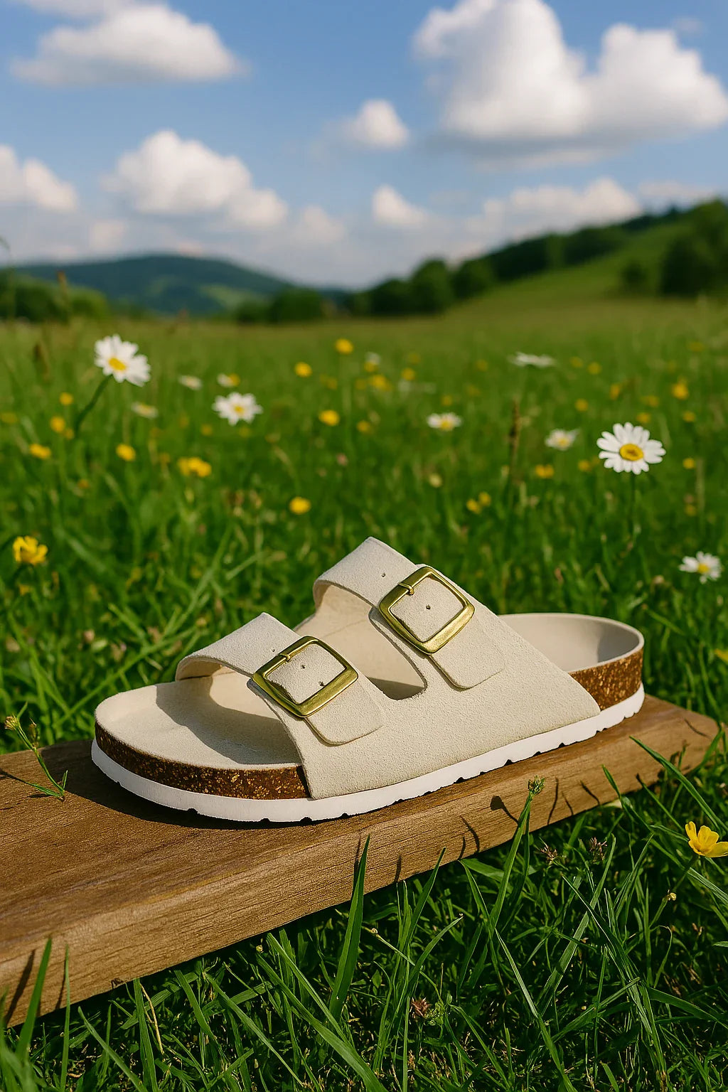 Nextpair | Lette flip-flop sandaler i sommerfarvede nuancer