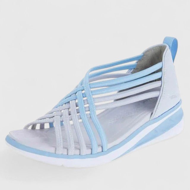 Nextpair | Theresa – Sandaler med kobberdetaljer og sofistikeret look