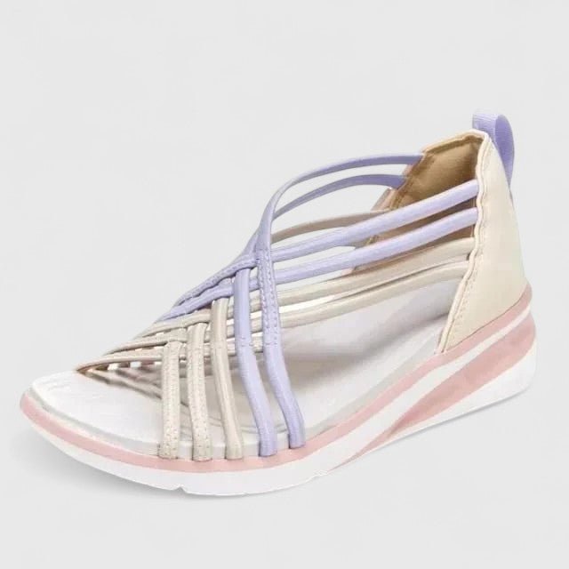 Nextpair | Theresa – Sandaler med kobberdetaljer og sofistikeret look