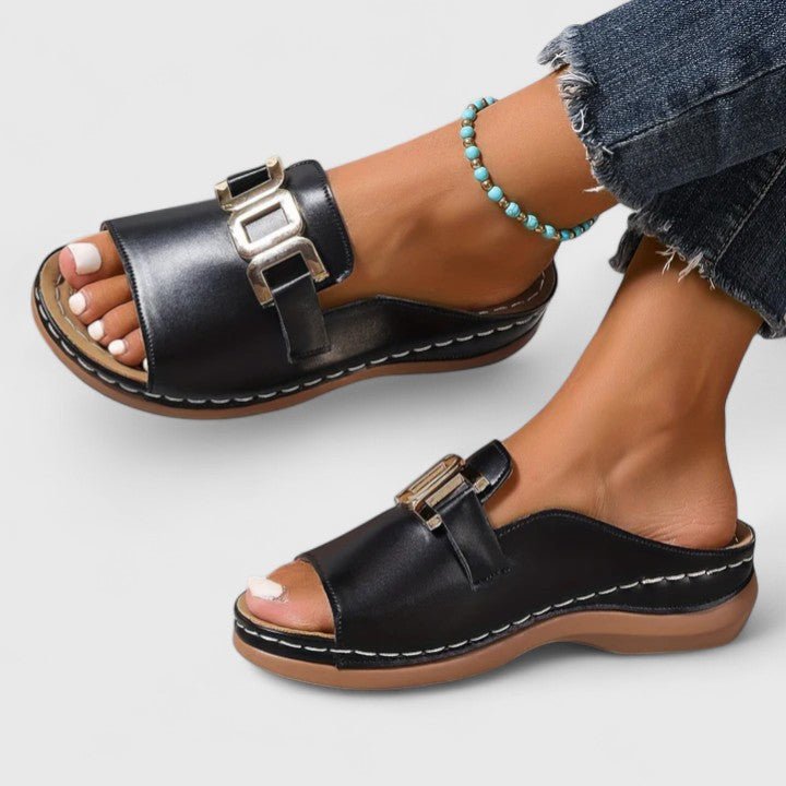 Nextpair | Ulla – Ortopædiske sandaler med klassisk sporty look